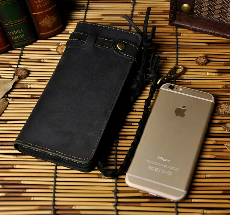 Men's Genuine Leather Bifold Wallet 3377b