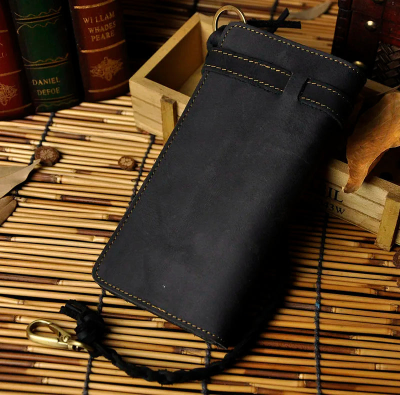 Men's Genuine Leather Bifold Wallet 3377b